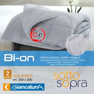 Piumino 4 stagioni Bi-on Biancaluna
