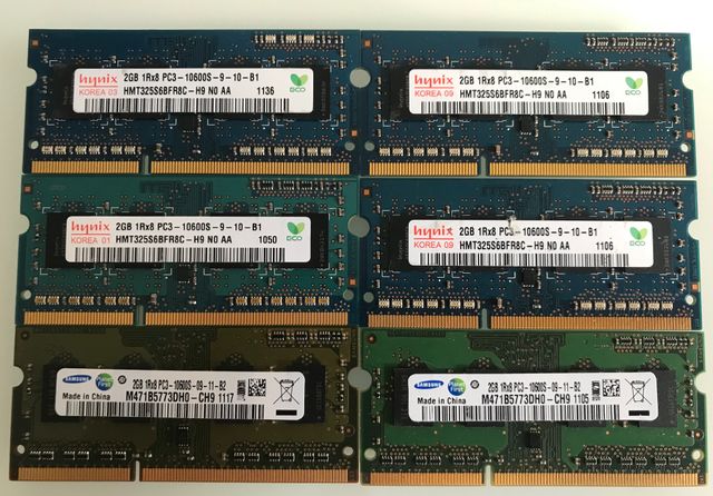 Memoria RAM / 1GB / 1066-1067 MHz / DDR3 8500S  / 