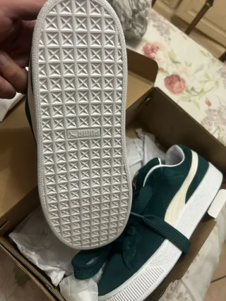 Puma Suede XL Scarpe Verde Scuro