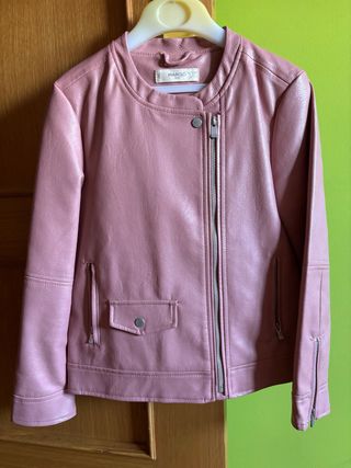 Chaqueta Mango niña rosa