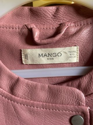 Chaqueta Mango niña rosa