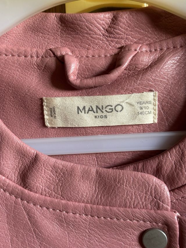 Chaqueta Mango niña rosa