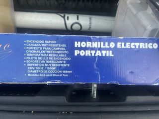 Stufa elettrica a doppia fiamma