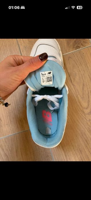 New Balance 550 Bianco Rosa