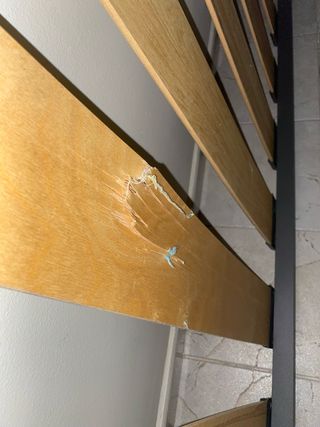 Somier 80x190cm Metal y Madera