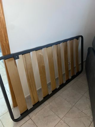 Somier 80x190cm Metal y Madera