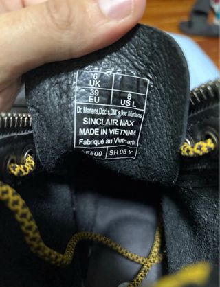 Botas Dr. Martens Sinclair Max Cremallera