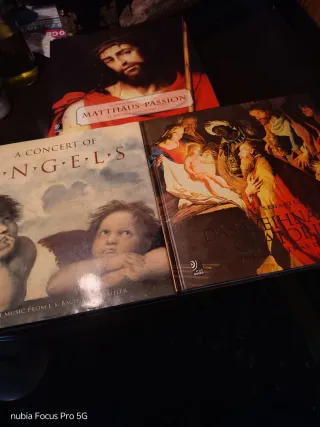 3 Libro-cd: S.Mateo,Oratorio Navidad, Angels music