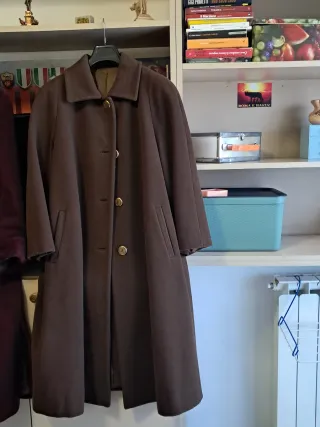Cappotto donna marrone