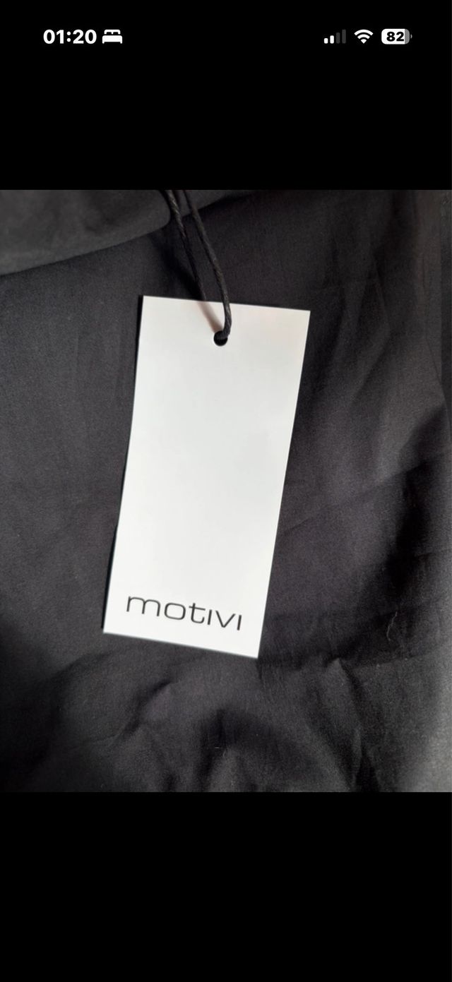 Vestito lungo nero motivi