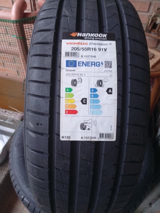 4 Neumáticos Hankook Ventus Prime 4 205/55R16 91V