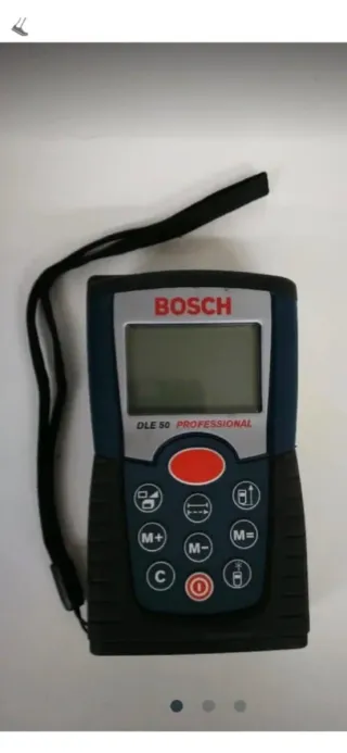 Medidor Láser Bosch DLE 50