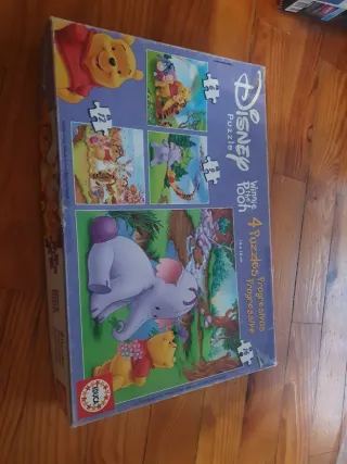 Puzzle Disney Winnie the Pooh 4 Puzzles