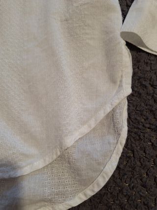 Camisa blanca manga larga mujer Talla 44