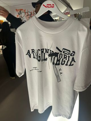 Camiseta Off-White Spider Virgil Abloh Blanca Nike
