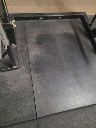 Losetas de caucho para gimnasio
