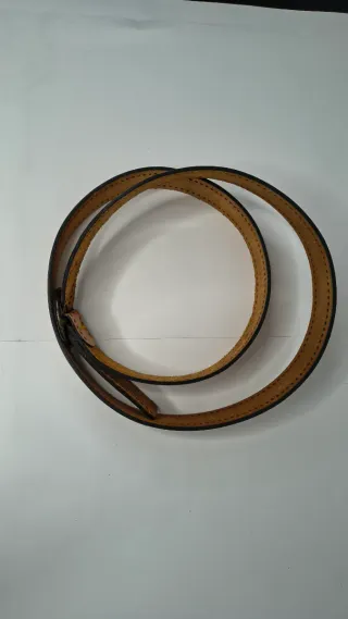 Cintura Giorgio Armani Vera Pelle Cuoio