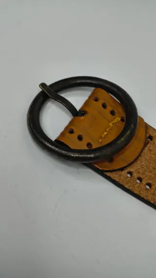 Cintura Giorgio Armani Vera Pelle Cuoio