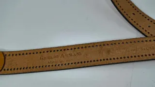 Cintura Giorgio Armani Vera Pelle Cuoio