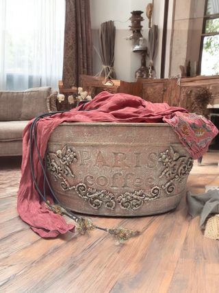 Recipiente antiguo Paris Coffee
