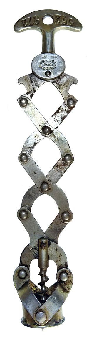 Cavatappi vintage in metallo