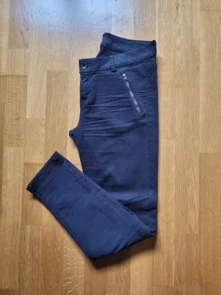 Vaqueros Zara Negro Mujer