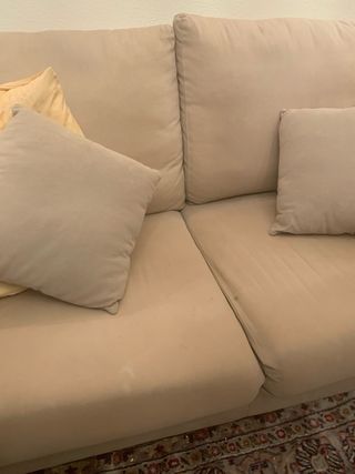 Sofá Kenay Home tela beige