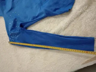 Maillot patinaje artístico azul