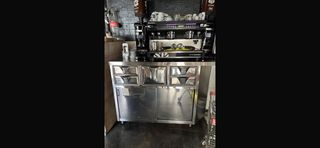 Mueble Cafetera Hostelería Acero Inoxidable