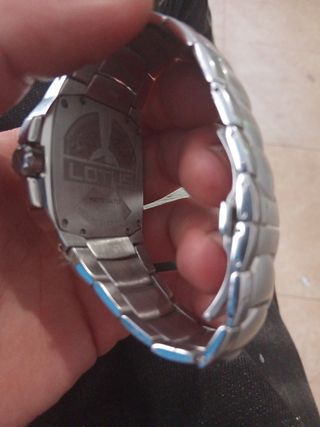 Reloj FOB Plata y Naranja