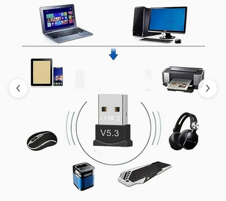 Adattatore USB Bluetooth 5.3 Plug and Play