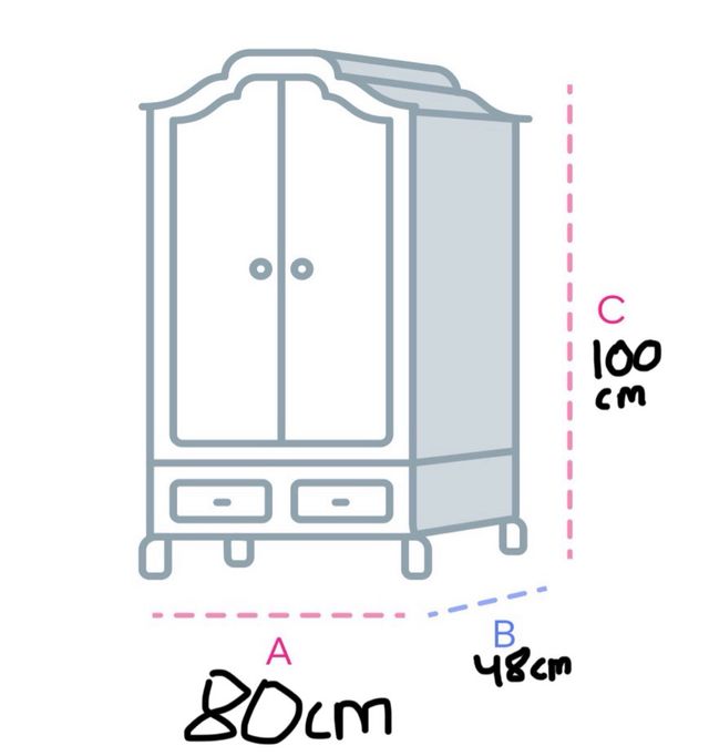 Cómoda Ikea Malm 4 cajones madera