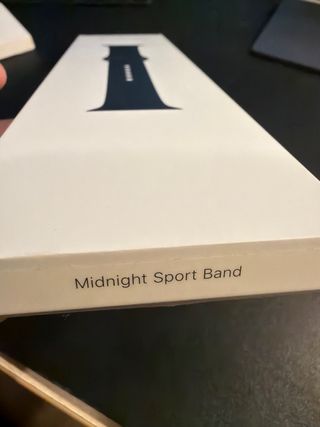 Apple Sport Band 45mm midnight Blue Taglia M/L