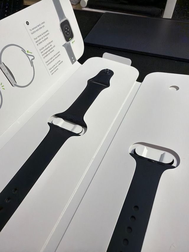 Apple Sport Band 45mm midnight Blue Taglia M/L