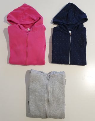 3 Sudaderas Niña Capucha 11/13 Años por 12 euros!!
