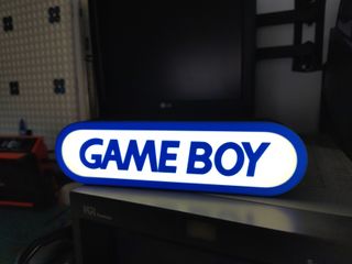 Luz LED Logo Game Boy Nintendo