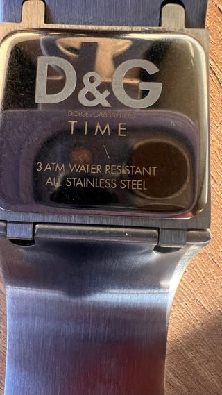 Reloj Dolce&Gabbana Mujer Negro plateado 