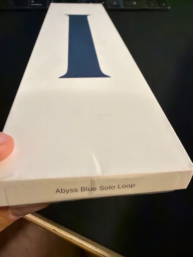 Apple Solo Loop Abyss Blue - Taglia 9