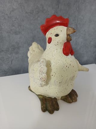 Salvadanaio Gallina Ceramica Vintage