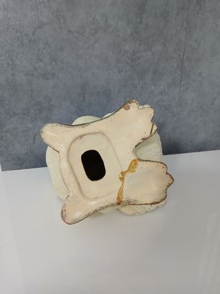 Salvadanaio Gallina Ceramica Vintage