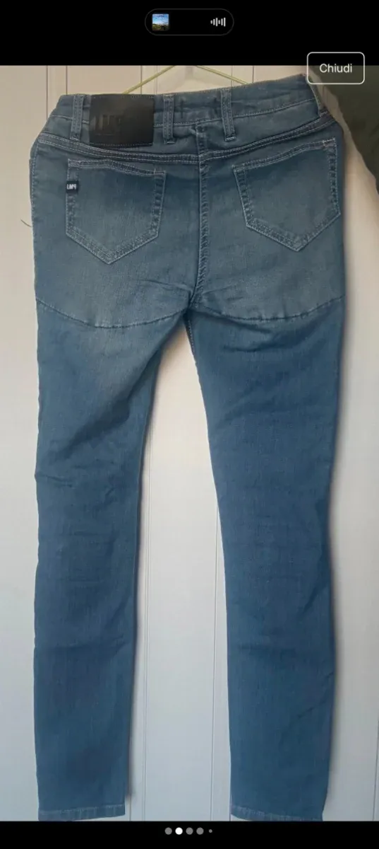 Jeans donna PMJ con protezioni moto