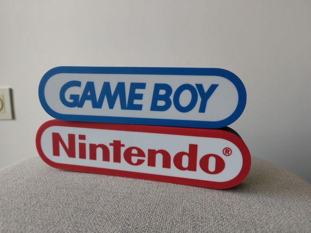 Logos Nintendo y Game Boy