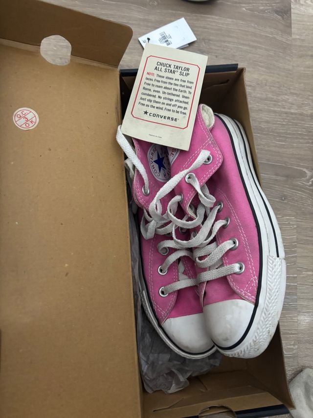 Converse All Star Slip Rosas Talla 36
