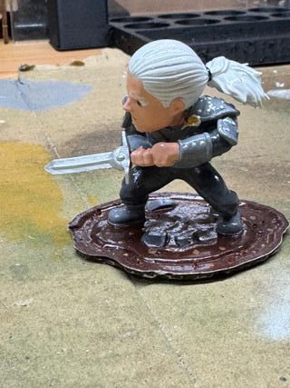 Geralt de Rivia Chibi Figura
