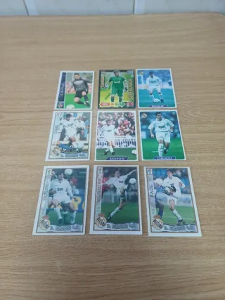 Cromos Fútbol Real Madrid Antiguos