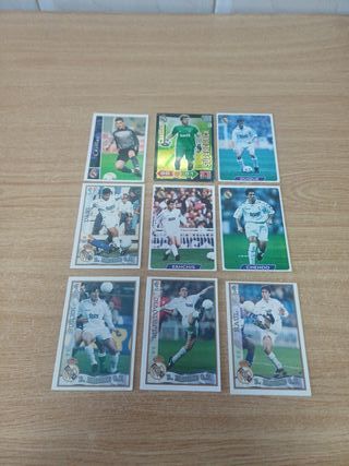 Cromos Fútbol Real Madrid Antiguos