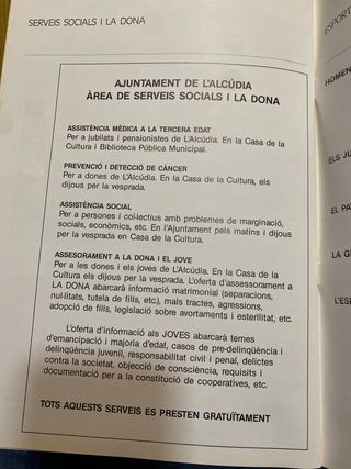 Boletín Municipal L'Alcúdia 1988