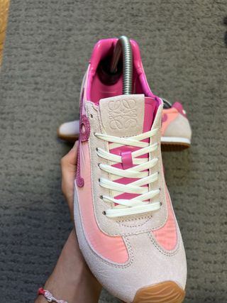 Zapatillas Loewe Beige y Rosa