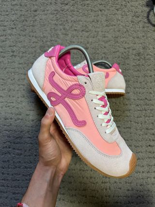 Zapatillas Loewe Beige y Rosa