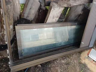 Balconera de aluminio